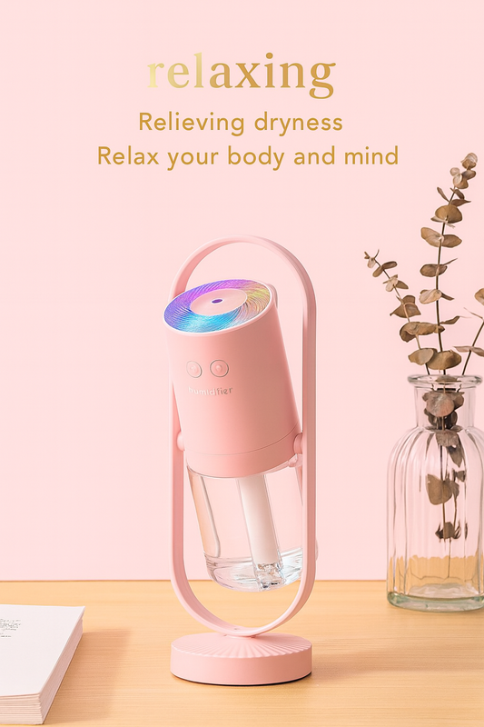 Magic Shadow USB Air Humidifier For Home With Projection Night Lights Ultrasonic Car Mist Maker Mini Office Air Purifier